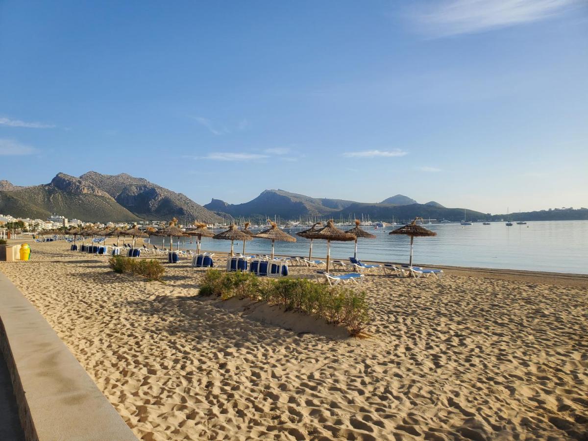 Ferienwohnung Blick auf Atalaya Port de Pollença Exterior foto