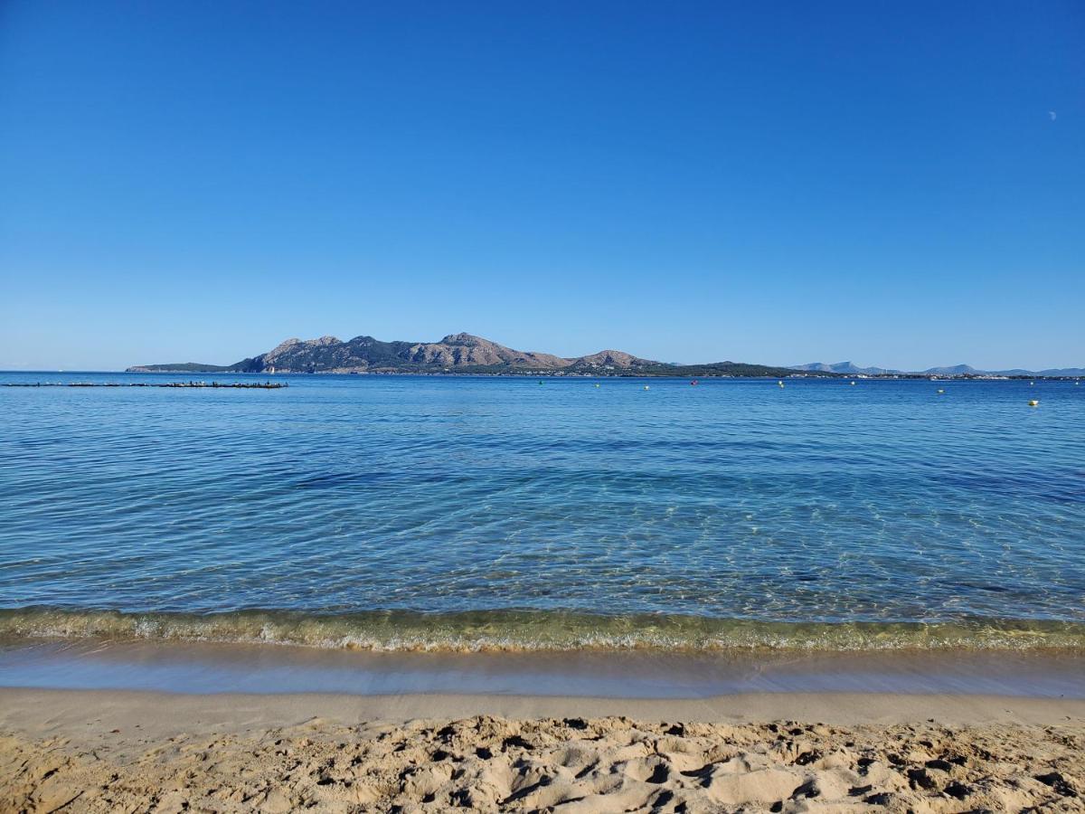 Ferienwohnung Blick auf Atalaya Port de Pollença Exterior foto